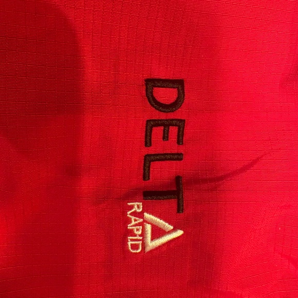 Nookie Delta Rapid Cag 08 dry paddling kayak jacket cover red watertight - Picture 7 of 13